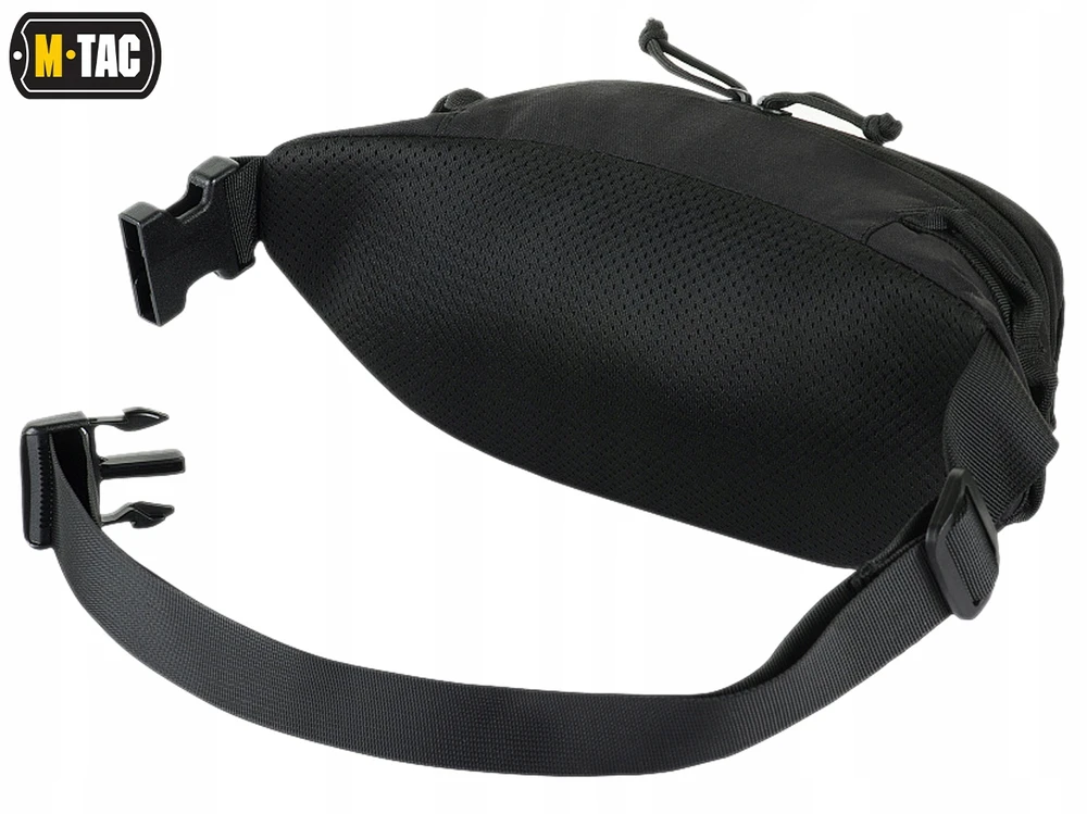 M-tac Waist Bag Gen.ii - Juoda sportinė rankinė ant juosmens