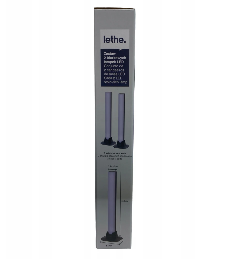 M30. LETHE Rinkinys 2 biurkowych lampek LED