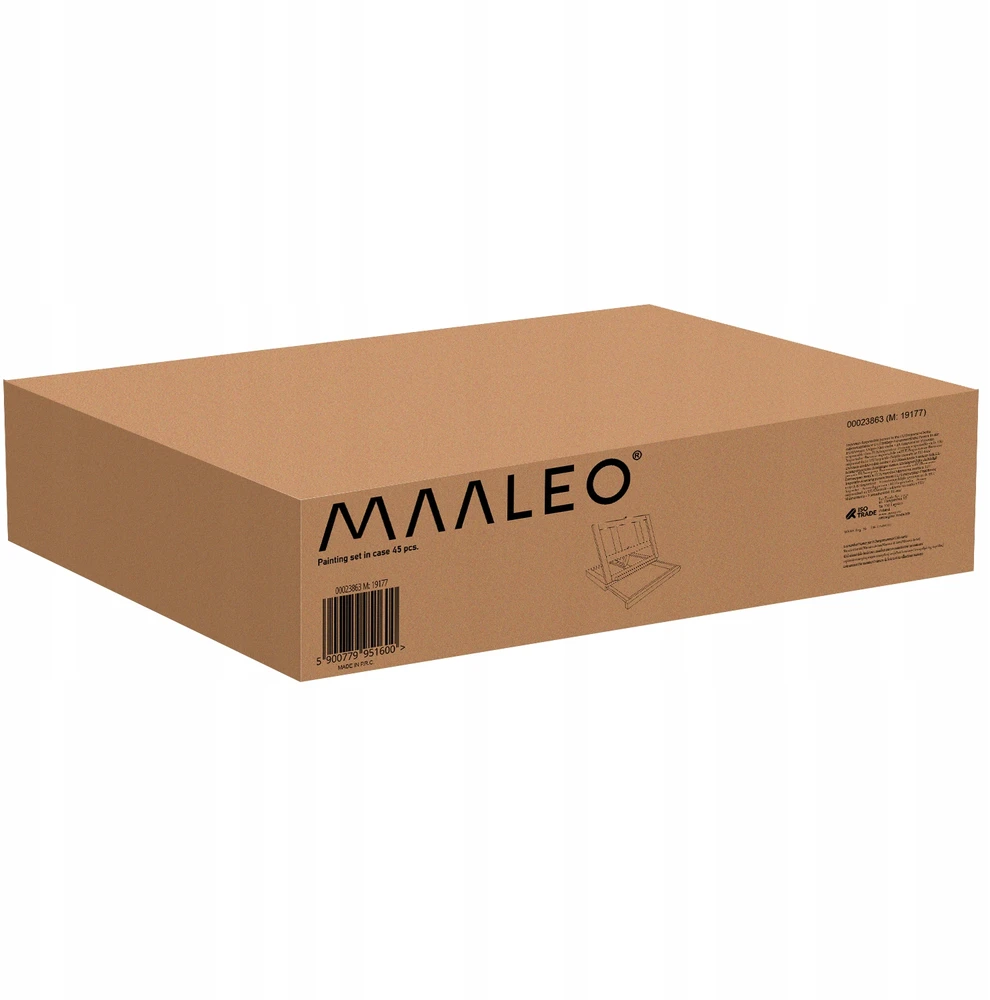 Dažymo rinkinys dėkle 45vnt Maaleo 23863