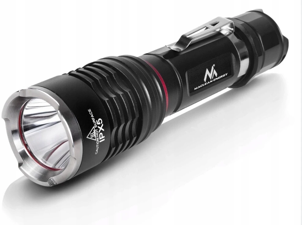 MACLEAN MCE220 Maclean MCE220 LED Cree 800 liumenų žibintuvėlis + įkroviklis + dviračio laikiklis
