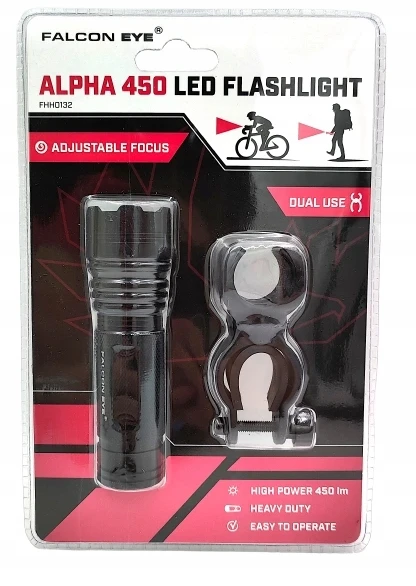 Mactronic Dviračio priekinis žibintas Falcon Eye Alpha 450lm