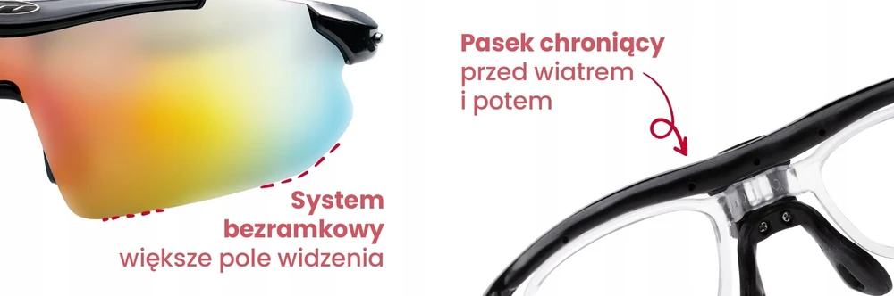 Madani POLARIZUOTI DVIRAČIO AKINIAI, UV400, 5 lęšiai