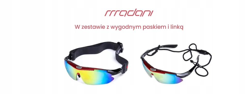 Madani POLARIZUOTI DVIRAČIO AKINIAI, UV400, 5 lęšiai