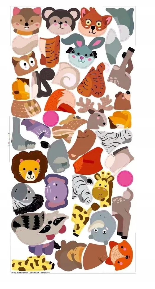 Madej MAGNETINĖ KNYGA DĖLĖS GYVŪNŲ ZOO SAFARIS