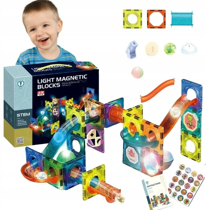 Dėlionė Madej Magnetinis konstruktorius Magnetic sheet, 49 d.