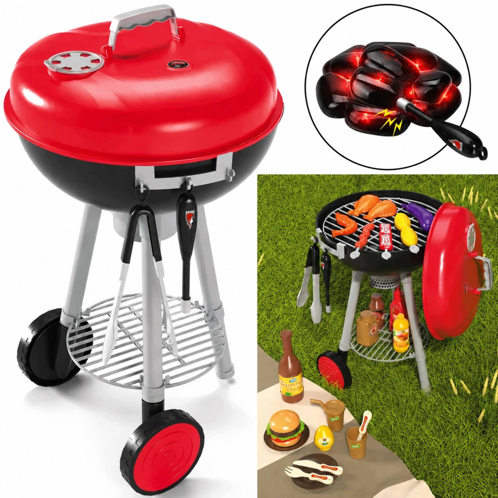Madej ŽAISLINĖS GRILĖS VAIKAMS 55 CM GRILĖS RINKINYS PRIEDAI LIETUVIAI