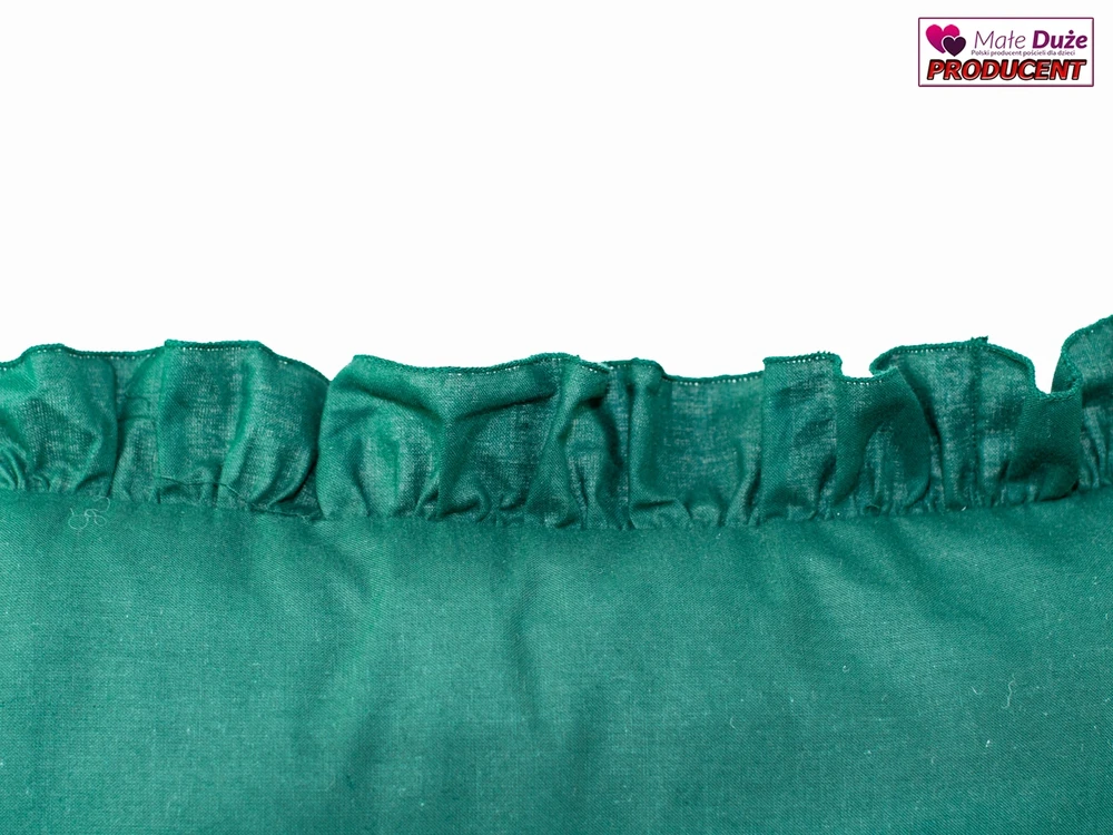 Mae Duze Užvalkalas su falbanką na poduszkę 40 x 40 cm jasiek medvilnė polski producent