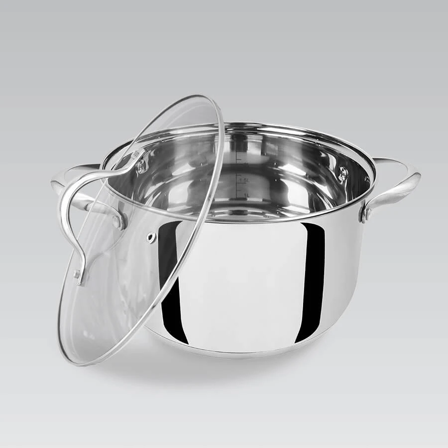 Maestro Puodas su dangčiu 18 cm; 2,5 l