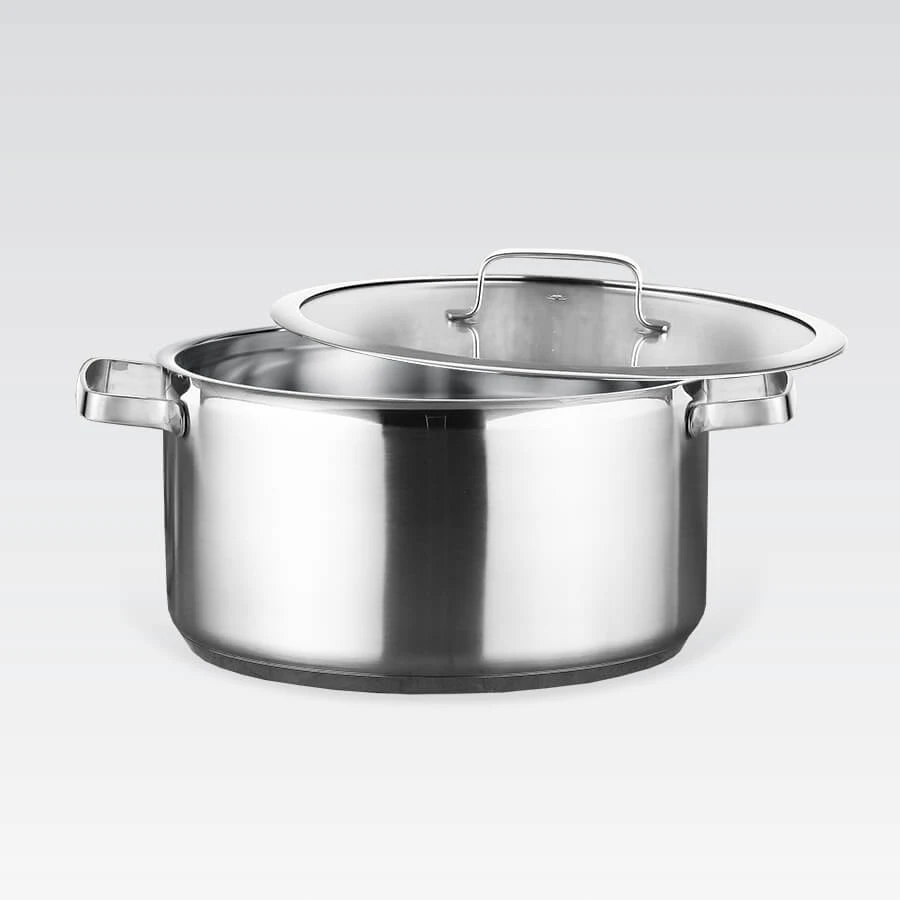 Maestro puodas su dangčiu 2.5l, 20cm, nerūdijantis plienas, indukcija