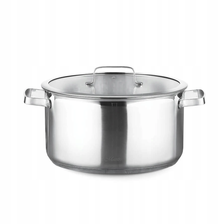 Maestro puodas su dangčiu 2.5l, 20cm, nerūdijantis plienas, indukcija