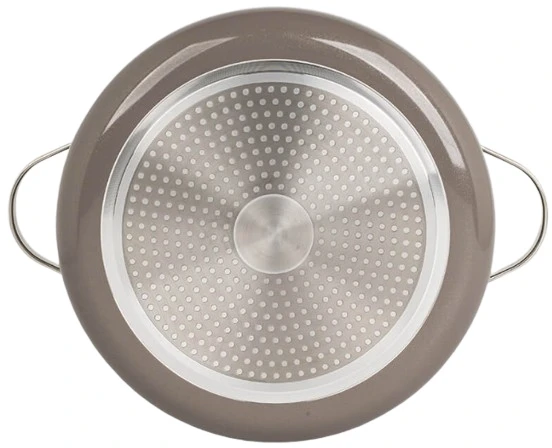Puodas su dangčiu MAESTRO MR-4009 (MR-4009-18) 18 cm 1,9 l Pilkas