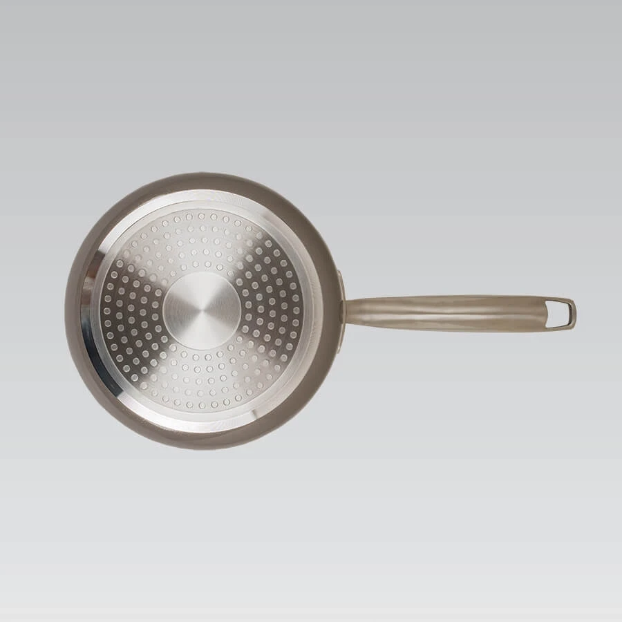 Puodas su dangčiu MAESTRO MR-4009 (MR-4009-18S) 18 cm 1,9 l Pilkas