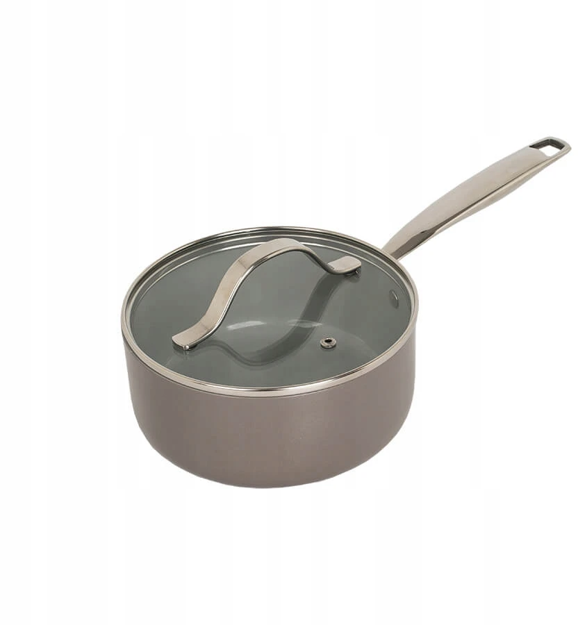 Puodas su dangčiu MAESTRO MR-4009 (MR-4009-18S) 18 cm 1,9 l Pilkas