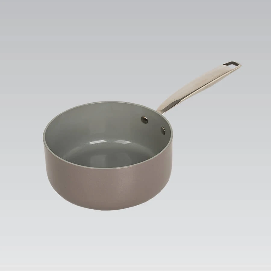 Puodas su dangčiu MAESTRO MR-4009 (MR-4009-18S) 18 cm 1,9 l Pilkas