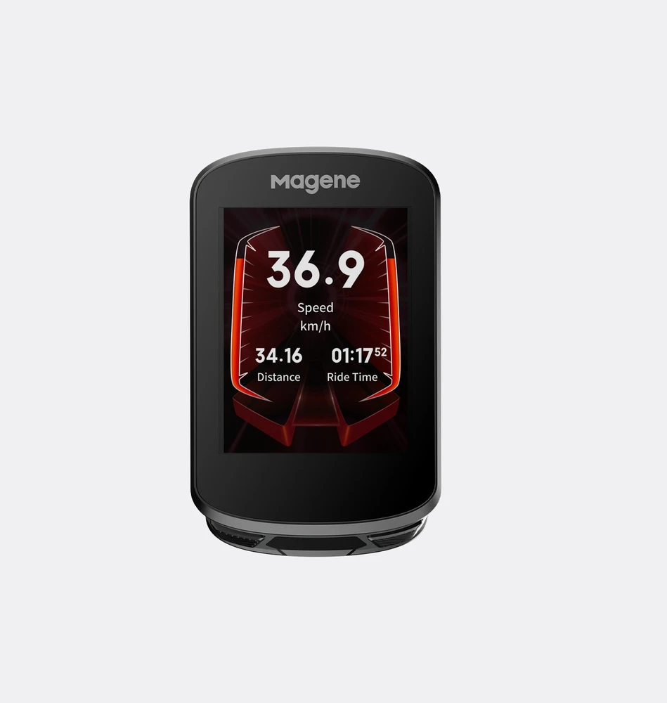 Dviračio kompiuteris Magene C506, GPS