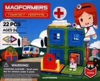 "Magformers" miesto rinkinys - ligoninė