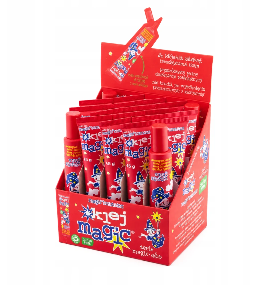 "Magic Eko" klijų tūbelė su aplikatoriumi 45g (20vnt.) - Kamaben