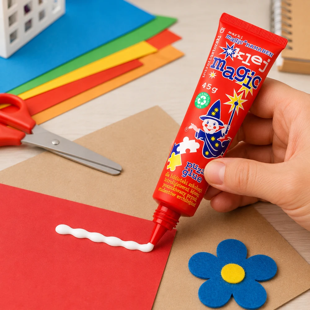 "Magic Eko" klijų tūbelė su aplikatoriumi 45g (20vnt.) - Kamaben