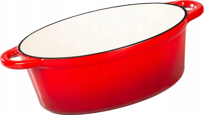 Magic Home MagicHome Castora Line ovalus puodas 30 cm 4,4 l su dangteliu