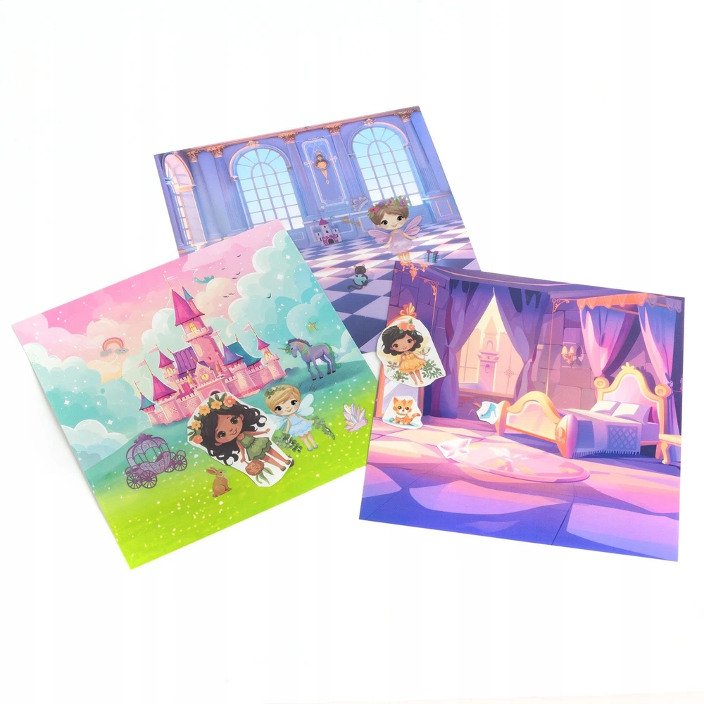Magic KIDEA Decal Creative Set TRANSFER lipdukai MERGAITĖMS