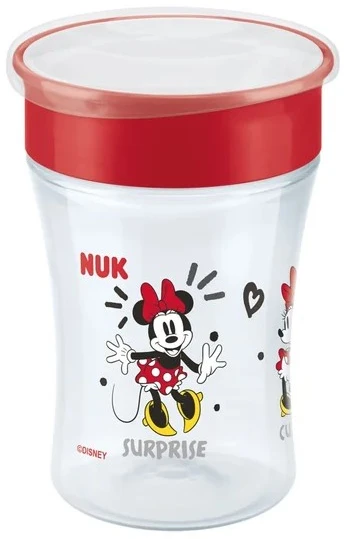 Magic NUK 360° kūdikio puodelis Minnie (8+ mėn.) 230 ml