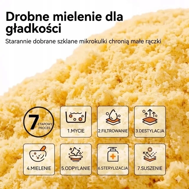 Magic Sand 1kg - Papildomo smėlio maišelis - Mideer