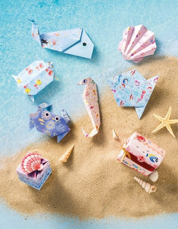 Janod Rinkinys Do Tworzenia Origami Magiczny Ocean J07749
