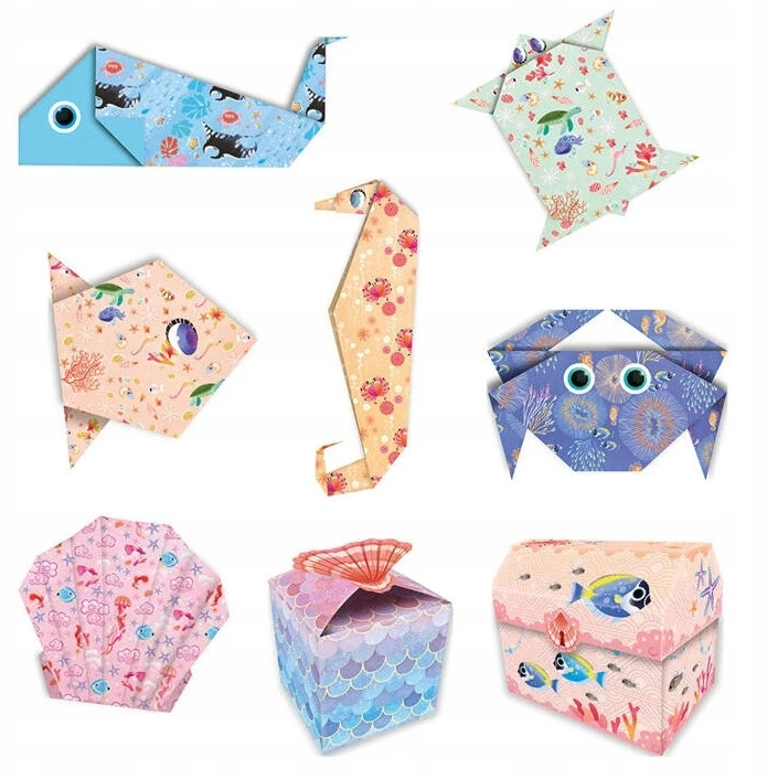 Janod Rinkinys Do Tworzenia Origami Magiczny Ocean J07749