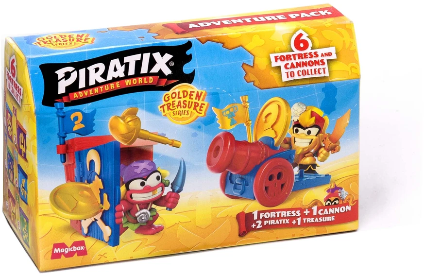 ORBICO Magicbox Golden Treasure Piratix Adventure World kolekcinė figūrėlė