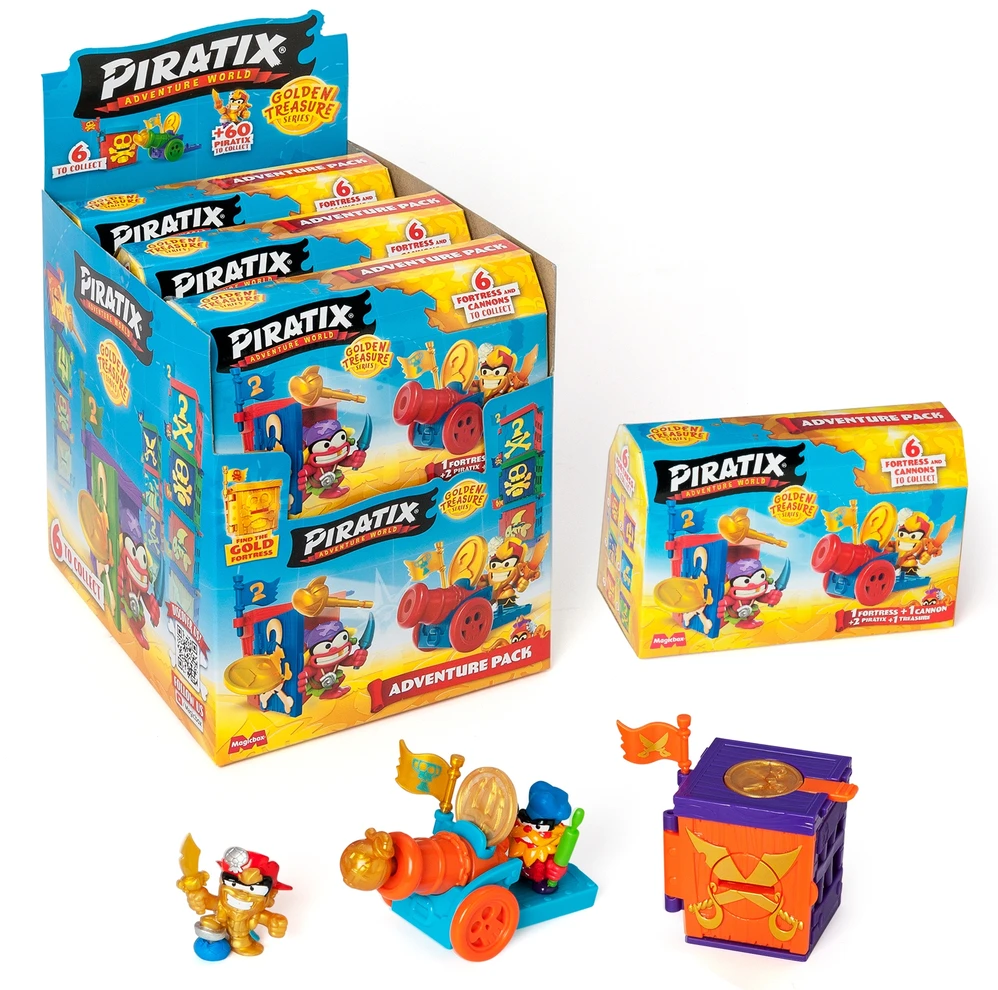 ORBICO Magicbox Golden Treasure Piratix Adventure World kolekcinė figūrėlė