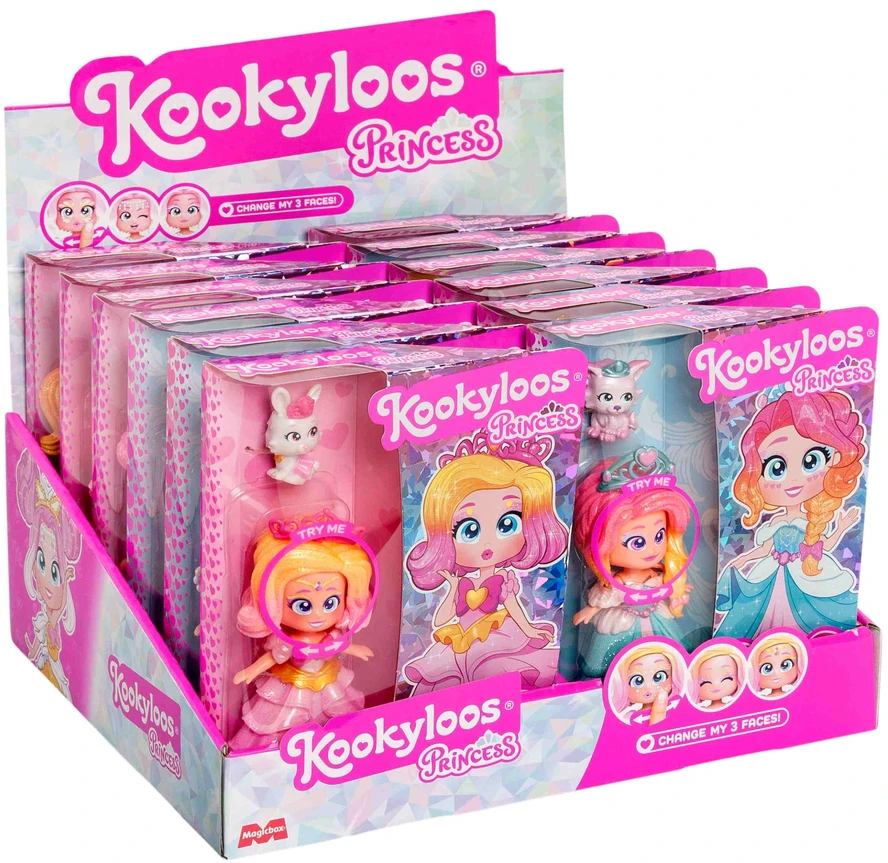 Magicbox Kookyloos princesės lėlės 1 vntmišinys - Magic Box Toys Lenkija (L)