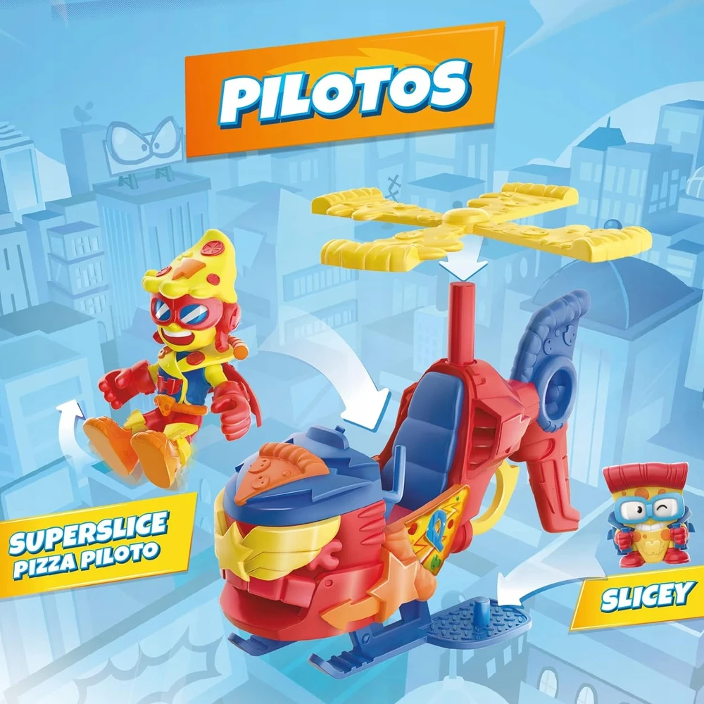 Magicbox SUPER DALYKAI Pizzacopter Super Things sraigtasparnis