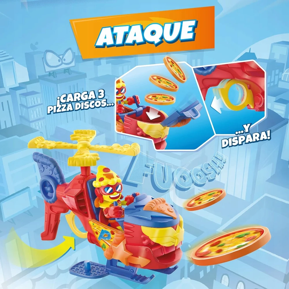 Magicbox SUPER DALYKAI Pizzacopter Super Things sraigtasparnis