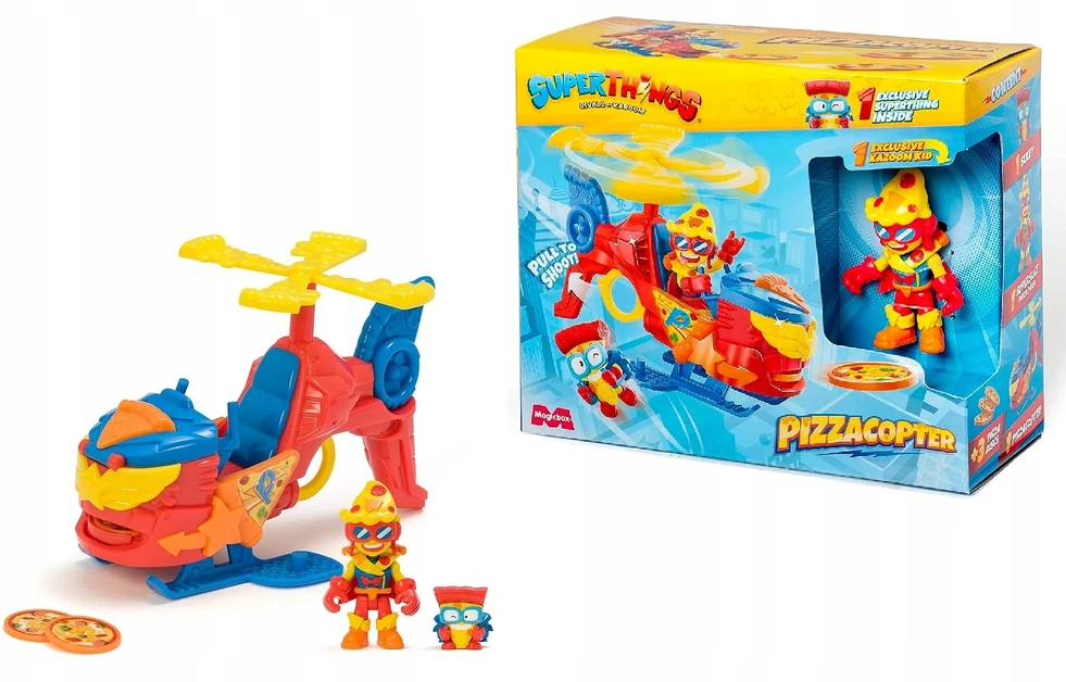Magicbox SUPER DALYKAI Pizzacopter Super Things sraigtasparnis