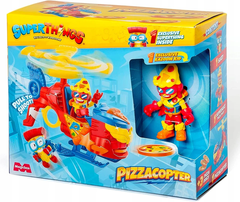 Magicbox SUPER DALYKAI Pizzacopter Super Things sraigtasparnis