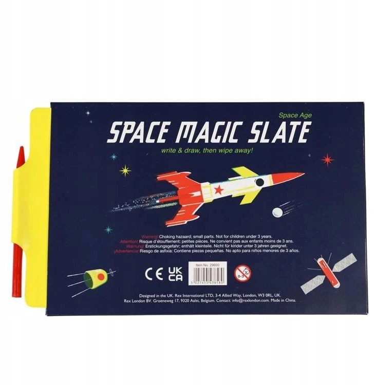 Magiška piešimo lenta su aprašymu, Space, 3+, Rex London