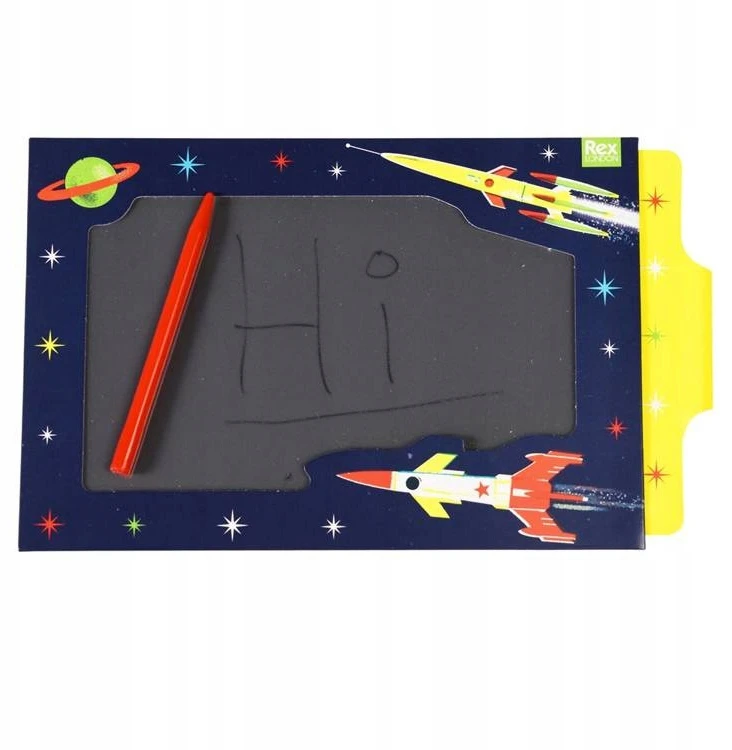 Magiška piešimo lenta su aprašymu, Space, 3+, Rex London