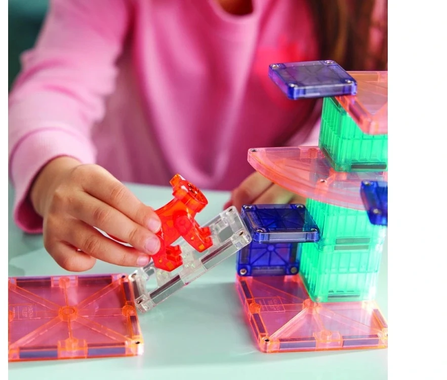 MAGNA-TILES Magnetinis konstruktorius „Kačiuko draskyklė“, 13 det.