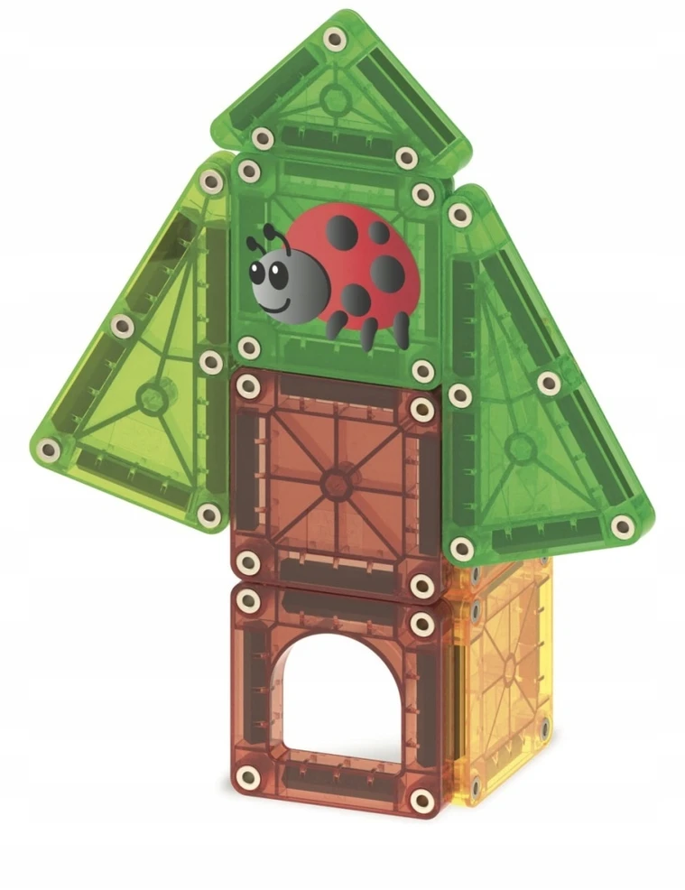 MAGNA-TILES MICROMAGS Kelioninis konstruktorius „Treehouse“, 24 det.