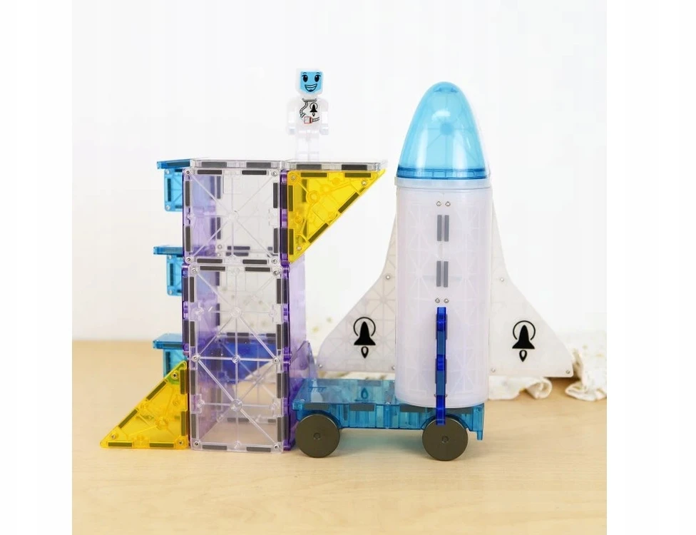 MAGNA-TILES MICROMAGS Konstruktorius „Kosmosas“, 32 det.