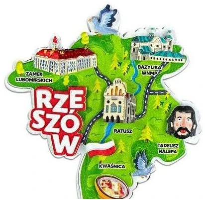 Magnes I love Poland Rzeszów ILP- MAG- C- RZE- 13 Pan Dragon