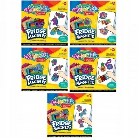 Magnetai COLORINO Disney Mix nr. 1, 4 vnt.