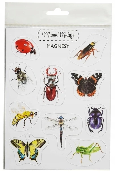 Dėlionė Magnesy owady Mama Maluje