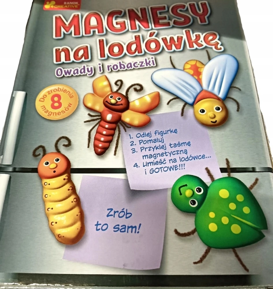 Magnetai ant šaldytuvo - Vabzdžiai ir kirminai - Ranok-Creative