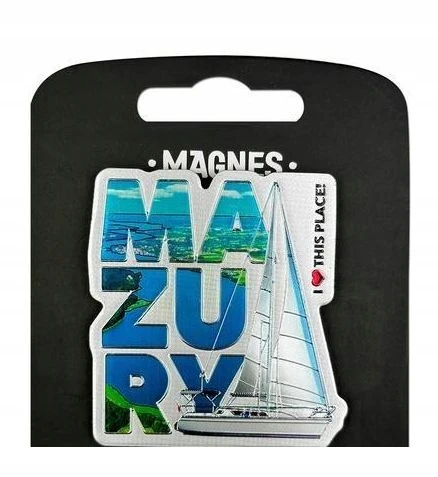 Magnetas I love Poland Mazury ILP- MAG- A- MAZ- 33 Pan Dragon