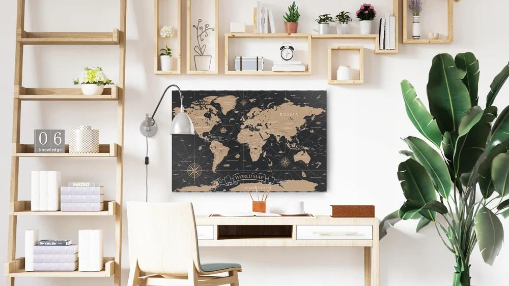Magnetinė metalinė lenta Allboards, 90x60 cm
