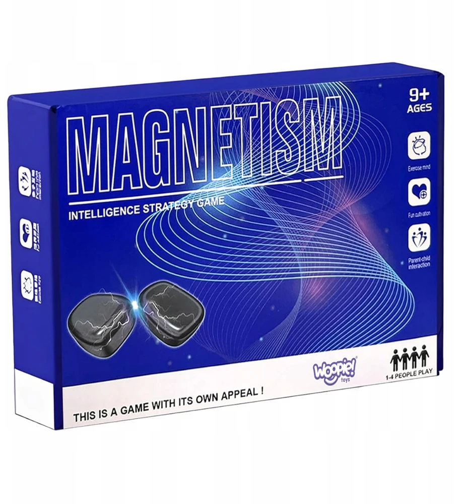 MAGNETINIAI AKMENYS Šachmatų čekiai ŽAIDIMAI MAGIC FAMILY PARTY SET 20 EL