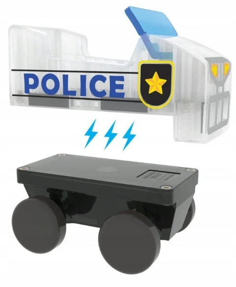 MAGNA-TILES Magnetinis konstruktorius „Policijos patrulis“, 20 det.