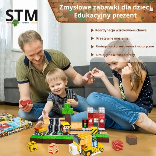 MAGNETINIAI KALULAI 100 vnt KUBAI Dizaino Dovana VAIKAMS