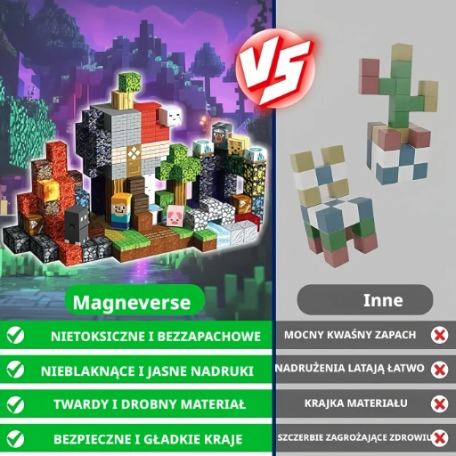 MAGNETINIAI KALULAI 200 vnt KUBAI Dizaino Dovana VAIKAMS
